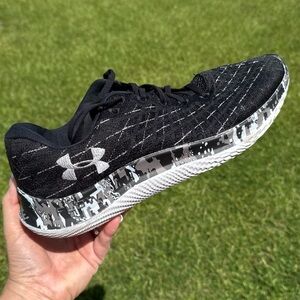 Under Armour Black and White Athletic Shoes